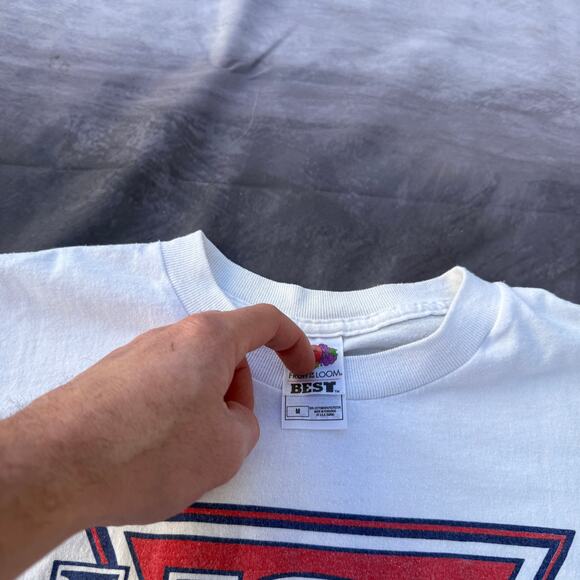 Vintage 2003 Team USA Track and Field High Altitude Running Camp White Sz Medium - Picture 7 of 8